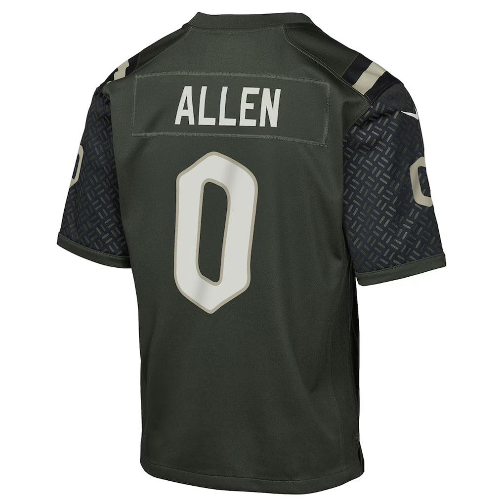 Punc NY.Jets #0 Braelon Allen Player Gotham Green Rivalries Collection Game Stitched Jerseys