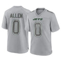 Punc NY.Jets #0 Braelon Allen Player Gray Limited Atmosphere Fashion Home Game Stitched Jerseys