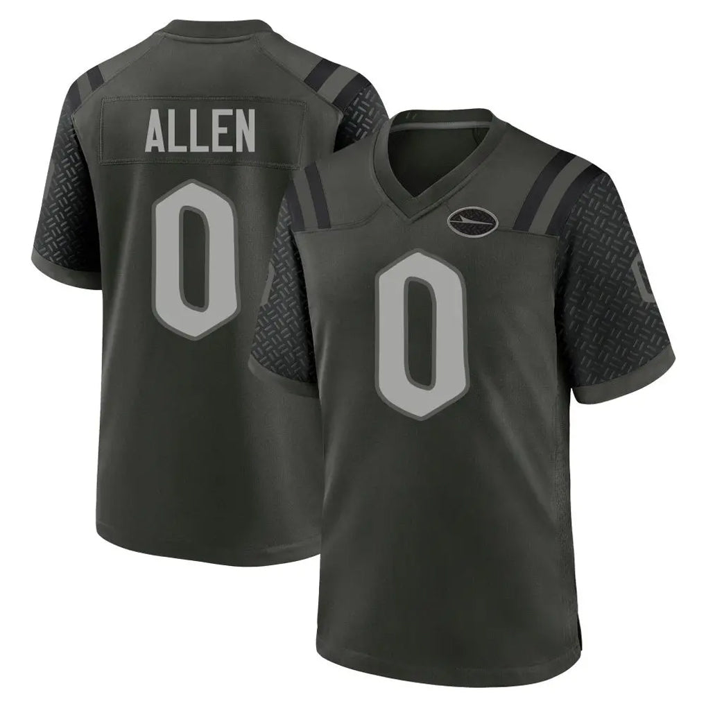 Punc NY.Jets #0 Braelon Allen Player Green 2025 Rivalries Collection Home Game Stitched Jerseys