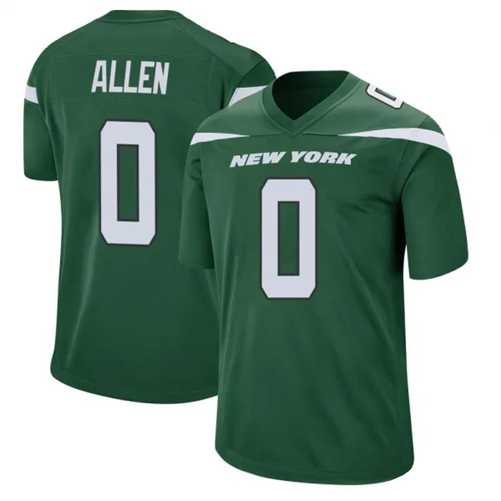 Punc NY.Jets #0 Braelon Allen Player Green Game Stitched Jerseys