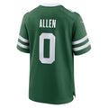 Punc NY.Jets #0 Braelon Allen Player Green Home Game Stitched Jerseys