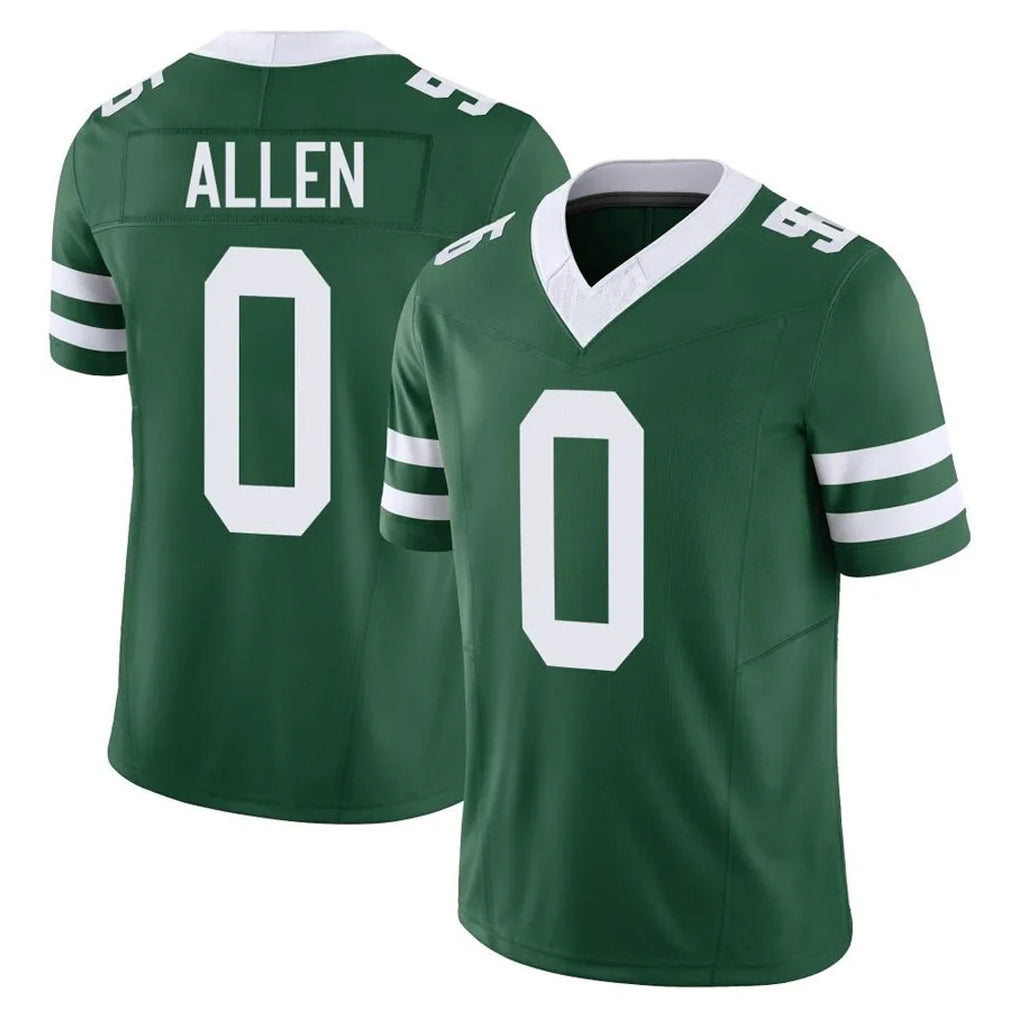 Punc NY.Jets #0 Braelon Allen Player Green Legacy Limited Vapor F.U.S.E. Home Game Stitched Jerseys