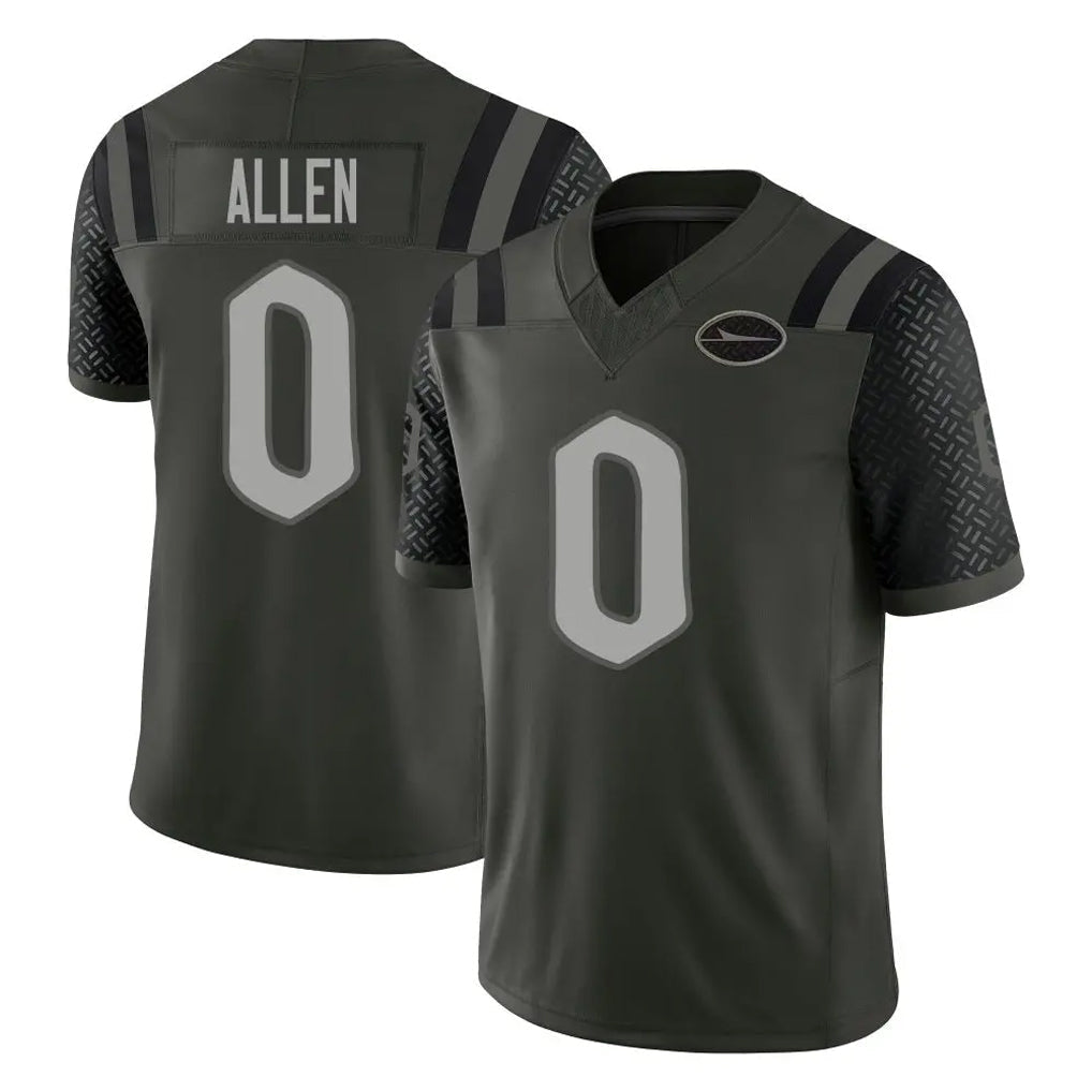 Punc NY.Jets #0 Braelon Allen Player Green Limited 2025 Rivalries Collection Home Game Stitched Jerseys