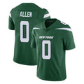 Punc NY.Jets #0 Braelon Allen Player Green Limited Vapor Home Game Stitched Jerseys