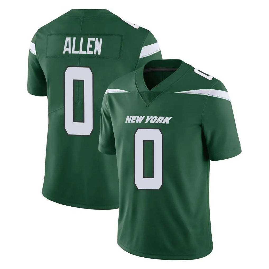 Punc NY.Jets #0 Braelon Allen Player Green Limited Vapor Home Game Stitched Jerseys