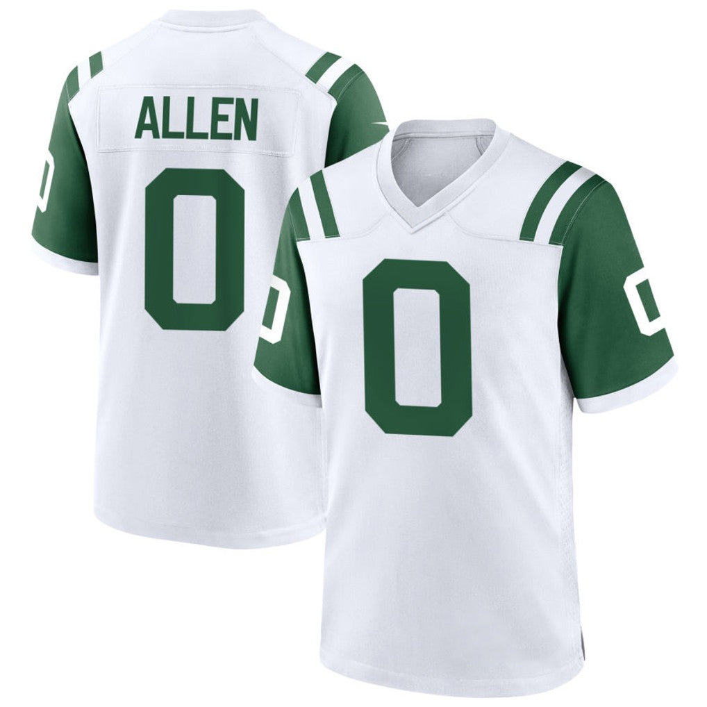 Punc NY.Jets #0 Braelon Allen Player White Classic Alternate Game Stitched Jerseys