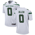Punc NY.Jets #0 Braelon Allen Player White Game Stitched Jerseys