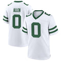 Punc NY.Jets #0 Braelon Allen Player White Home Game Stitched Jerseys