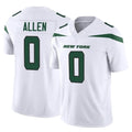 Punc NY.Jets #0 Braelon Allen Player White Limited Vapor F.U.S.E. Home Game Stitched Jerseys