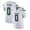 Punc NY.Jets #0 Braelon Allen Player White Spotlight Limited Vapor Home Game Stitched Jerseys