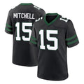 Punc NY.Jets #15 Adonai Mitchell Player Black Legacy Home Game Stitched Jerseys