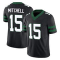 Punc NY.Jets #15 Adonai Mitchell Player Black Limited Legacy Vapor F.U.S.E. Home Game Stitched Jerseys