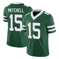Punc NY.Jets #15 Adonai Mitchell Player Green Legacy Limited Vapor F.U.S.E. Home Game Stitched Jerseys