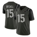 Punc NY.Jets #15 Adonai Mitchell Player Green Limited 2025 Rivalries Collection Home Game Stitched Jerseys