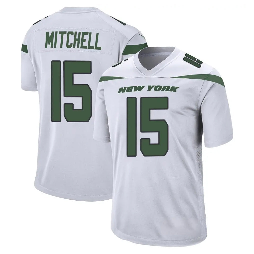 Punc NY.Jets #15 Adonai Mitchell Player White Spotlight Home Game Stitched Jerseys
