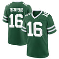 Punc NY.Jets #16 Vinny Testaverde Player Green Home Game Stitched Jerseys