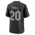 Punc NY.Jets #20 Breece Hall Gotham Green 2025 Rivalries Collection Game Stitched Jerseys