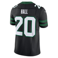 Punc NY.Jets #20 Breece Hall Legacy Black Alternate Vapor F.U.S.E. Limited Stitched Jerseys