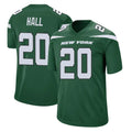 Punc NY.Jets #20 Breece Hall Player Green Home Game Stitched Jerseys