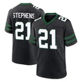 Punc NY.Jets #21 Brandon Stephens Player Black Legacy Home Game Stitched Jerseys