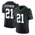 Punc NY.Jets #21 Brandon Stephens Player Black Limited Legacy Vapor F.U.S.E. Home Game Stitched Jerseys