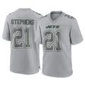 Punc NY.Jets #21 Brandon Stephens Player Gray Limited Atmosphere Fashion Home Game Stitched Jerseys