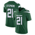Punc NY.Jets #21 Brandon Stephens Player Green Limited Vapor Home Game Stitched Jerseys