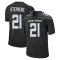 Punc NY.Jets #21 Brandon Stephens Player Stealth Black Home Game Stitched Jerseys