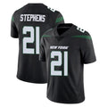 Punc NY.Jets #21 Brandon Stephens Player Stealth Black Limited Vapor Home Game Stitched Jerseys