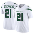 Punc NY.Jets #21 Brandon Stephens Player White Limited Vapor F.U.S.E. Home Game Stitched Jerseys