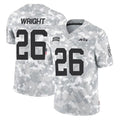 Punc NY.Jets #26 Nahshon Wright Player Arctic Camo Salute to Service Limited Game Stitched Jerseys