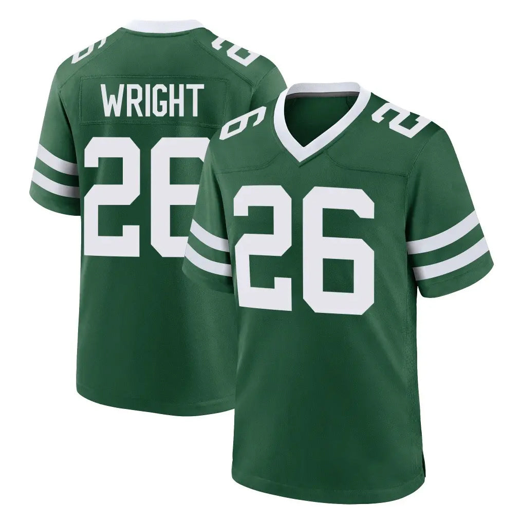 Punc NY.Jets #26 Nahshon Wright Player Green Legacy Home Game Stitched Jerseys