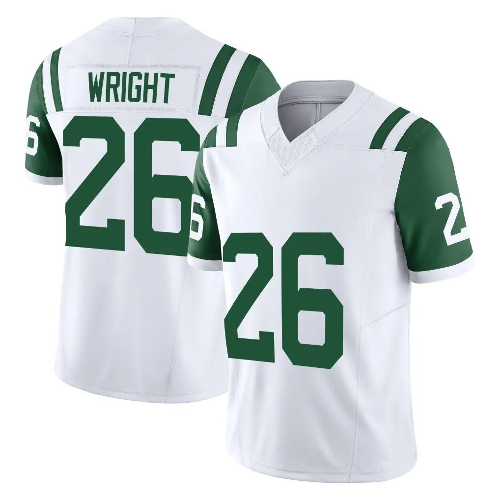 Punc NY.Jets #26 Nahshon Wright Player White Limited Classic Vapor F.U.S.E. Home Game Stitched Jerseys