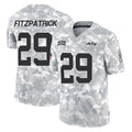 Punc NY.Jets #29 Minkah Fitzpatrick Player Arctic Camo Salute to Service Limited Game Stitched Jerseys