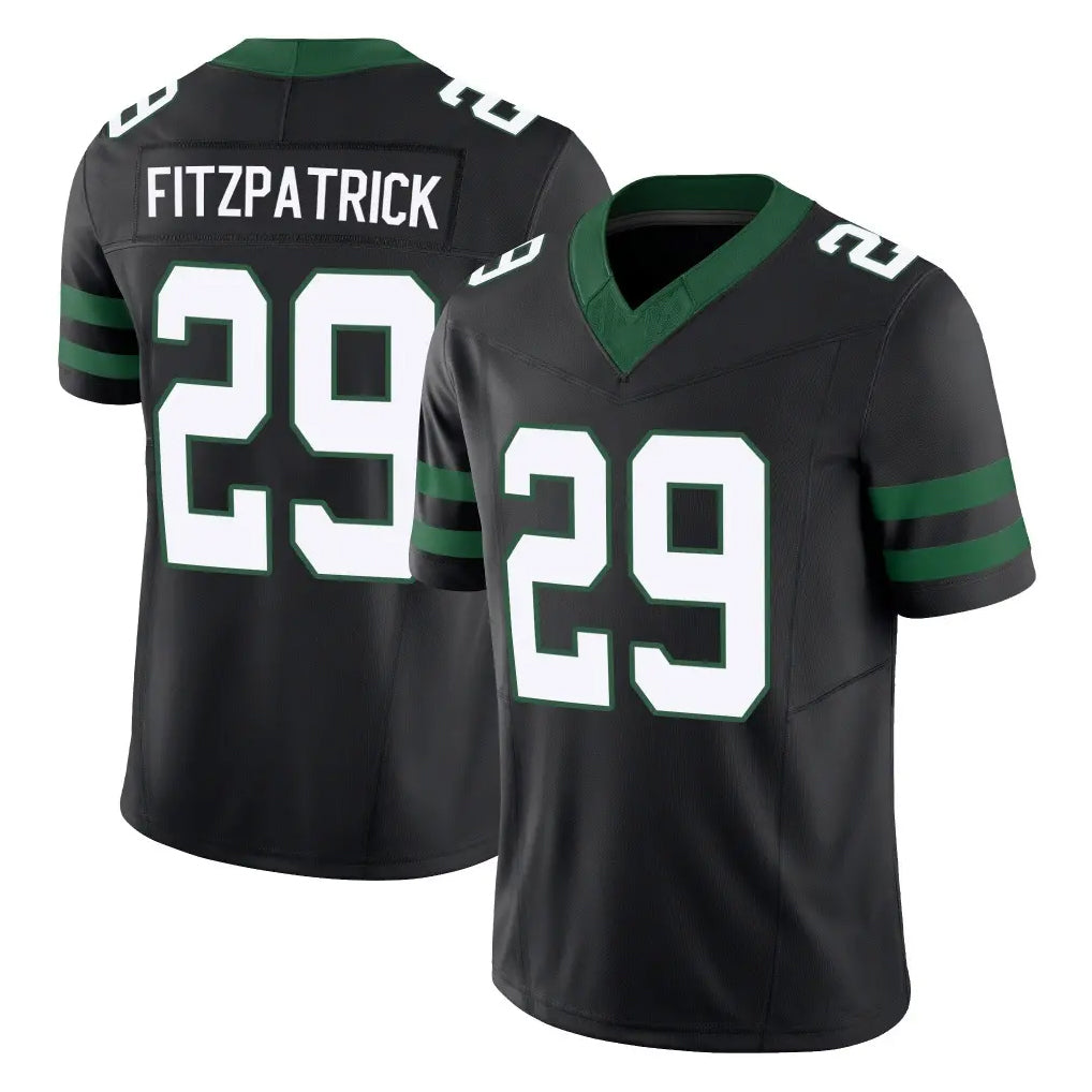 Punc NY.Jets #29 Minkah Fitzpatrick Player Black Limited Legacy Vapor F.U.S.E. Home Game Stitched Jerseys