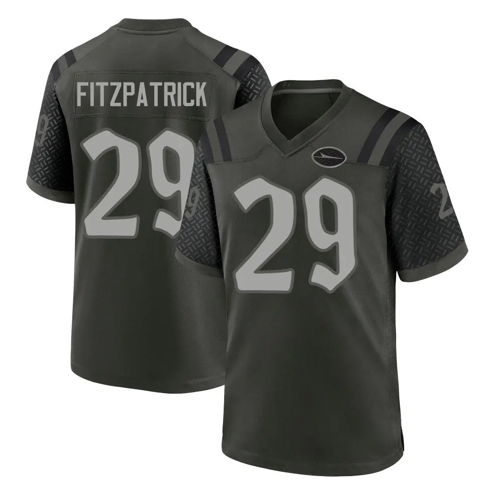 Punc NY.Jets #29 Minkah Fitzpatrick Player Green 2025 Rivalries Collection Home Game Stitched Jerseys