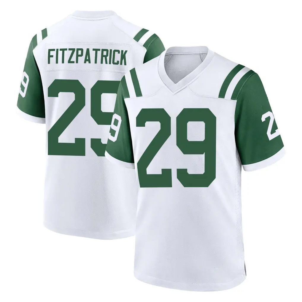 Punc NY.Jets #29 Minkah Fitzpatrick Player White Classic Home Game Stitched Jerseys