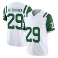 Punc NY.Jets #29 Minkah Fitzpatrick Player White Limited Classic Vapor F.U.S.E. Home Game Stitched Jerseys