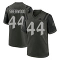 Punc NY.Jets #44 Jamien Sherwood Player Green 2025 Rivalries Collection Home Game Stitched Jerseys