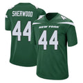 Punc NY.Jets #44 Jamien Sherwood Player Green Home Game Stitched Jerseys