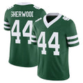 Punc NY.Jets #44 Jamien Sherwood Player Green Legacy Limited Vapor F.U.S.E. Home Game Stitched Jerseys