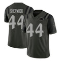 Punc NY.Jets #44 Jamien Sherwood Player Green Limited 2025 Rivalries Collection Home Game Stitched Jerseys
