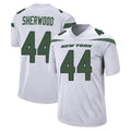 Punc NY.Jets #44 Jamien Sherwood Player White Spotlight Home Game Stitched Jerseys