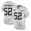 Punc NY.Jets #52 Kingsley Enagbare Player Arctic Camo Salute to Service Limited Game Stitched Jerseys