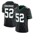 Punc NY.Jets #52 Kingsley Enagbare Player Black Limited Legacy Vapor F.U.S.E. Home Game Stitched Jerseys
