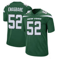 Punc NY.Jets #52 Kingsley Enagbare Player Green Home Game Stitched Jerseys