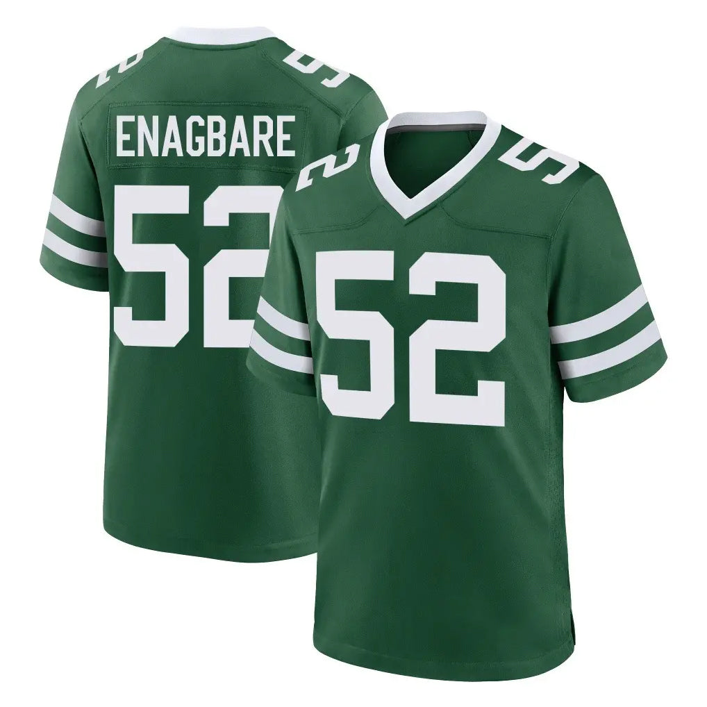 Punc NY.Jets #52 Kingsley Enagbare Player Green Legacy Home Game Stitched Jerseys