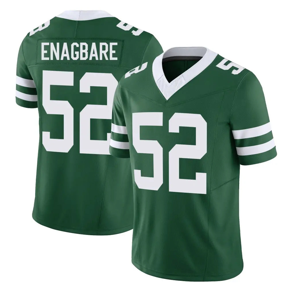 Punc NY.Jets #52 Kingsley Enagbare Player Green Legacy Limited Vapor F.U.S.E. Home Game Stitched Jerseys