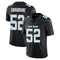 Punc NY.Jets #52 Kingsley Enagbare Player Stealth Black Limited Vapor Home Game Stitched Jerseys