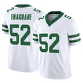 Punc NY.Jets #52 Kingsley Enagbare Player White Legacy Limited Vapor F.U.S.E. Home Game Stitched Jerseys